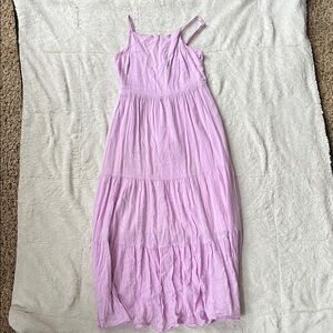 Old Navy Lavender Sleeveless Maxi Dress